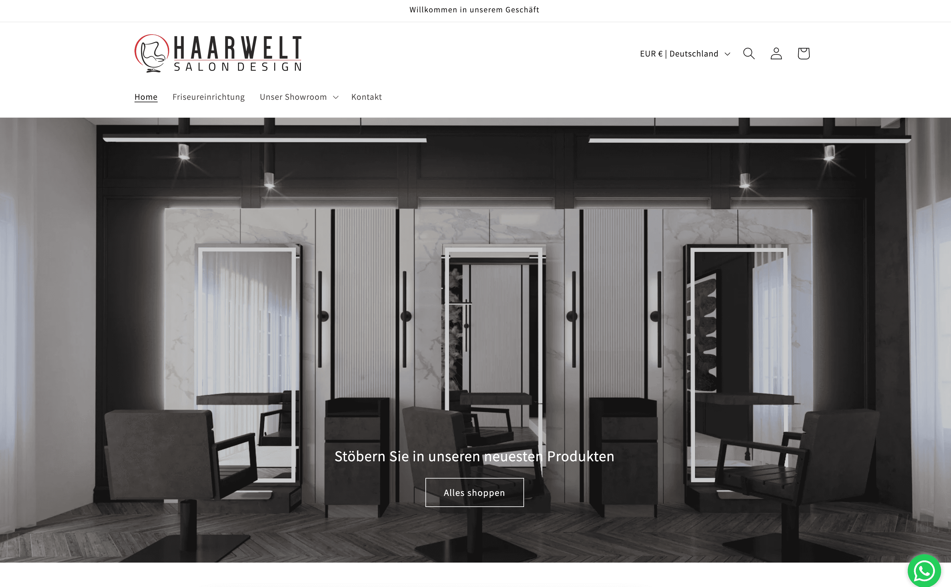 Projkt Bild zum Kunden Haarwelt Hannover